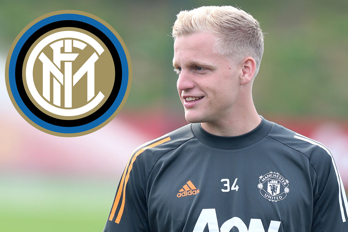 Inter giải cứu Van de Beek khỏi MU