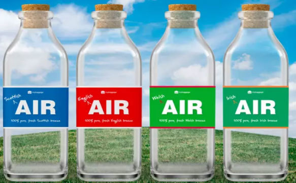 Công ty bán... không khí đóng chai cho người nhớ nhà