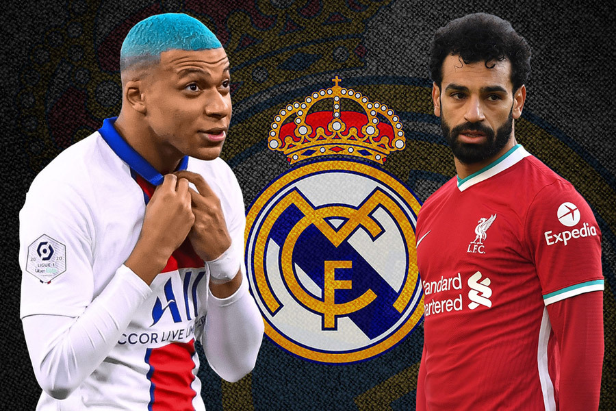 Real Madrid chi kỷ lục chuyển nhượng Mbappe lẫn Salah