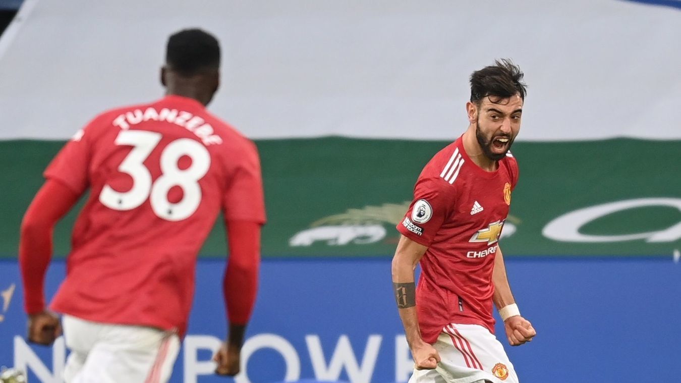 Bruno Fernandes khoái chí vì MU thất vọng khi hòa Leicester