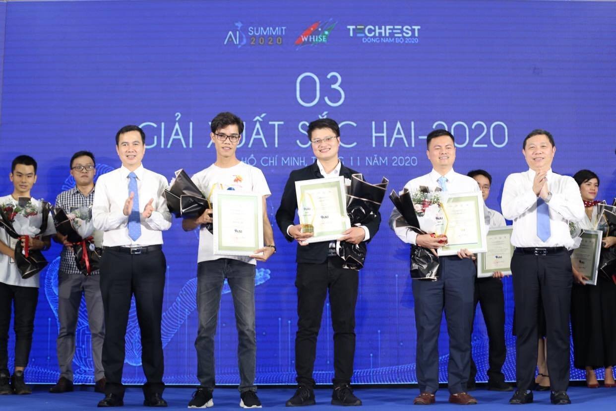 HAI-2020: Ba dự án Đổi mới sáng tạo ứng dụng AI đạt giải xuất sắc
