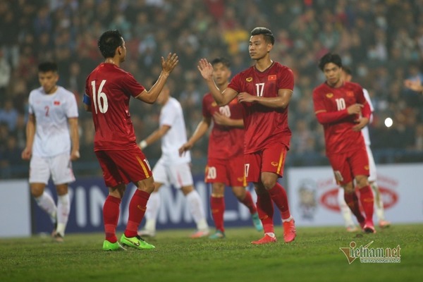 Video bàn thắng ĐT Việt Nam 2-2 U22 Việt Nam