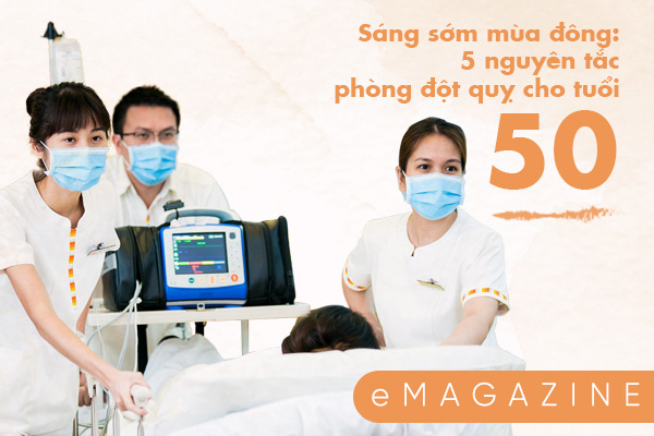 Sáng sớm mùa đông: 5 nguyên tắc phòng đột quỵ tuổi 50