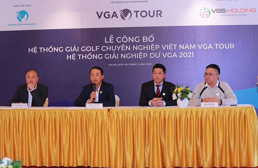 Ra mắt hệ thống giải golf chuyên nghiệp VGA Tour