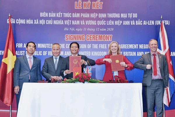Hiệp định thương mại Việt Nam - Anh - Bắc Ai Len: Đêm nay ký, ngày kia hiệu lực