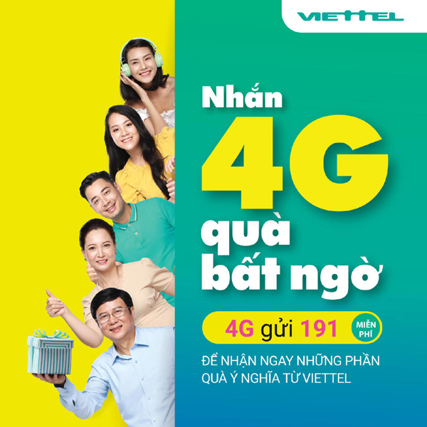 7,5 triệu khách hàng tham gia ‘Nhắn 4G, quà bất ngờ’ của Viettel