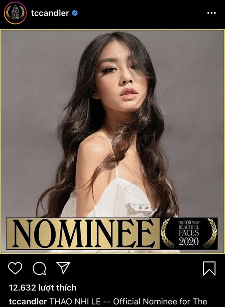Thao Nhi Le listed among world's 100 Most Beautiful Faces of 2020