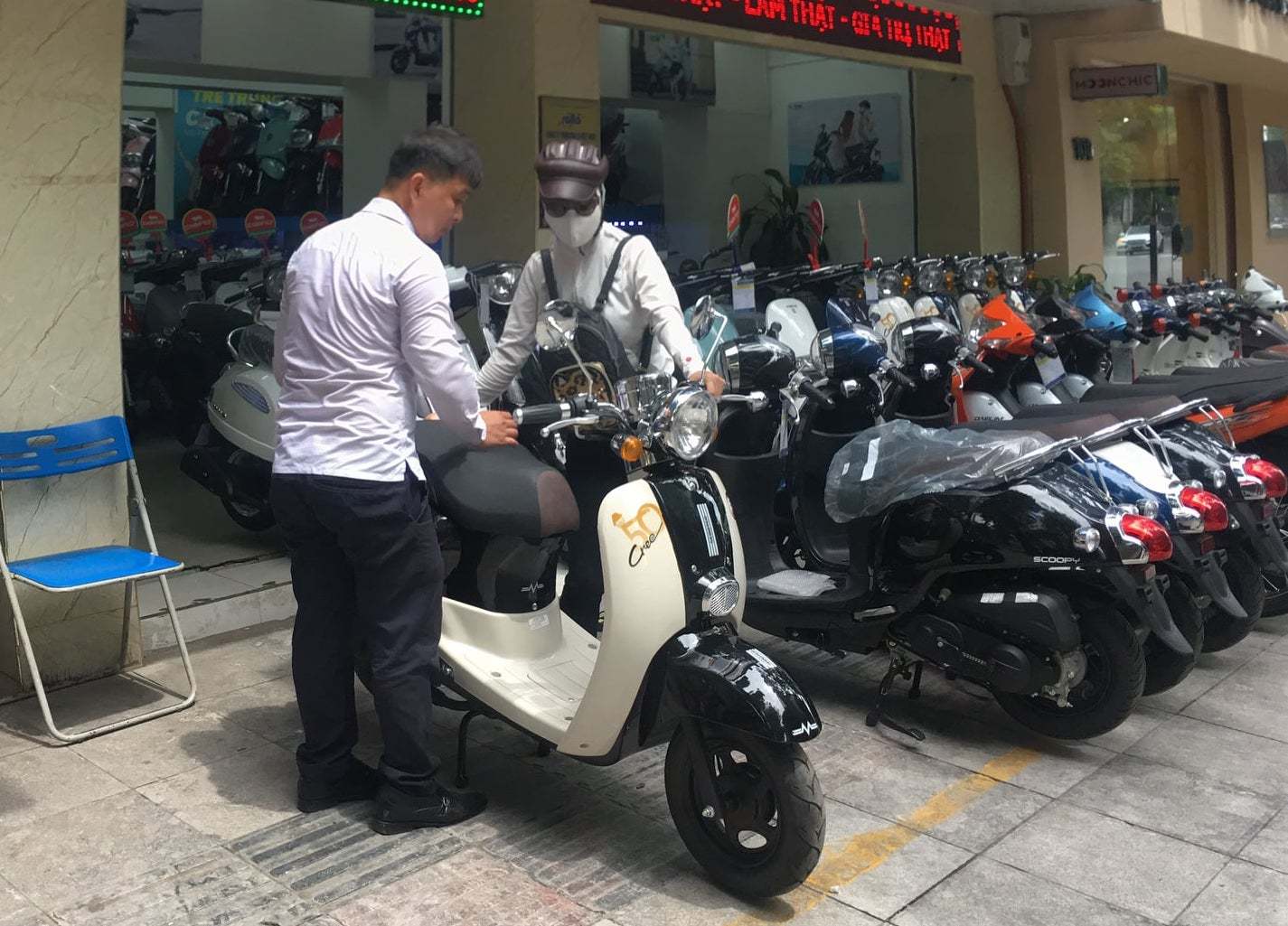 Kinh nghiệm thử xe máy trước khi mua