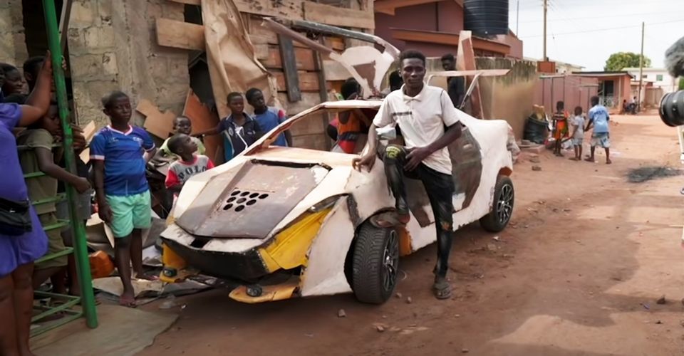 Chàng trai nghèo tự chế siêu xe McLaren chỉ với 200 USD