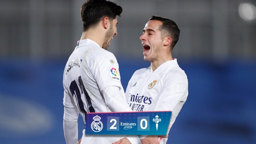 Hạ đẹp Celta Vigo, Real Madrid chiếm ngôi đầu bảng