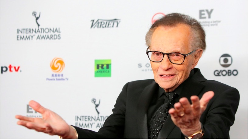 “Vua truyền hình” Larry King nhập viện vì nhiễm Covid-19