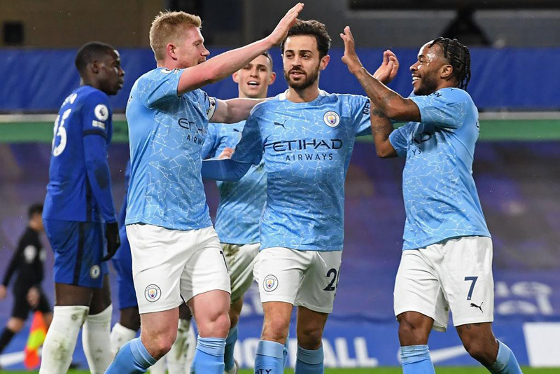 Man City vùi dập Chelsea ngay tại Stamford Bridge