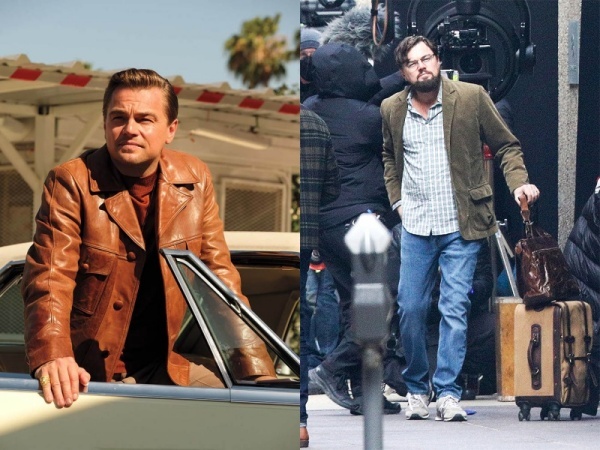 Leonardo DiCaprio lôi thôi, râu ria xồm xoàm trên phim trường mới