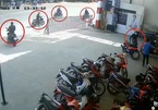 Clip dàn cảnh cướp 2 xe máy trước mặt bảo vệ xôn xao cộng đồng mạng