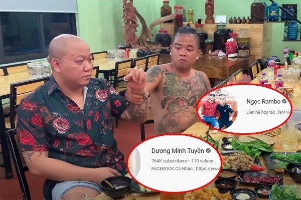 Ngọc “Rambo” và nhiều kênh giang hồ mạng vẫn được YouTube 'bảo kê'
