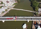 Cầu 405 tỷ ở Sài Gòn thông xe sau 8 năm thi công