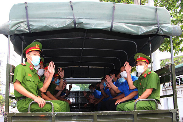 An Giang tăng cường 1.500 quân phòng, chống Covid-19 trên tuyến biên giới