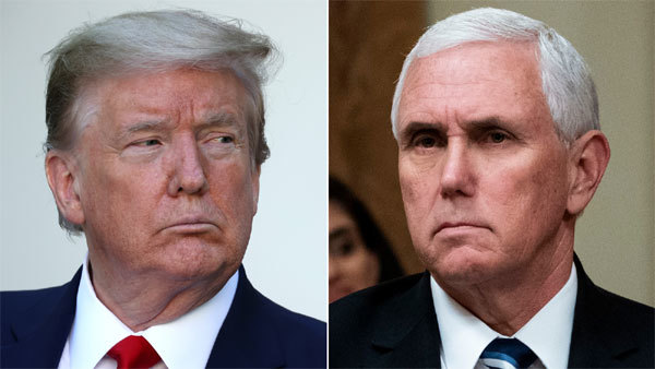 Ông Trump và Phó Tổng thống Pence 'cơm không lành, canh chẳng ngọt'