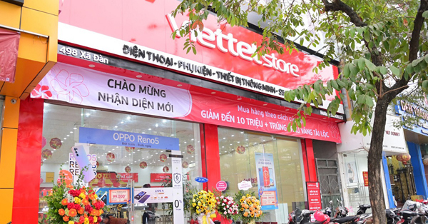 Viettel Store có nhận diện thương hiệu mới