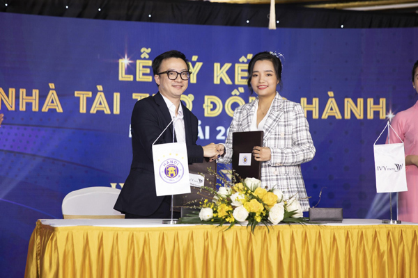 IVY men tài trợ trang phục cho CLB Hà Nội mùa giải 2021