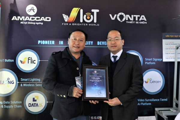 VIoT và VONTA trình diễn công nghệ - sản phẩm Make in Vietnam