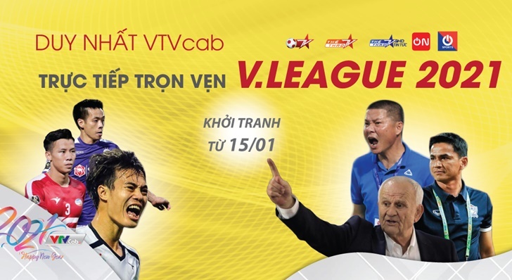 Lịch thi đấu lượt đi LS V-League 1 2021