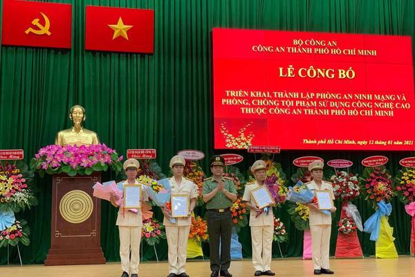 TP.HCM ra mắt Phòng An ninh mạng và Phòng chống tội phạm công nghệ cao