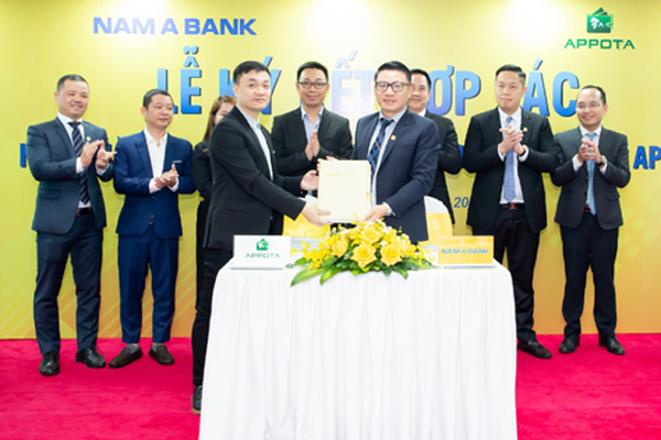 Nam A Bank tiên phong liên kết ví điện tử AppotaPay