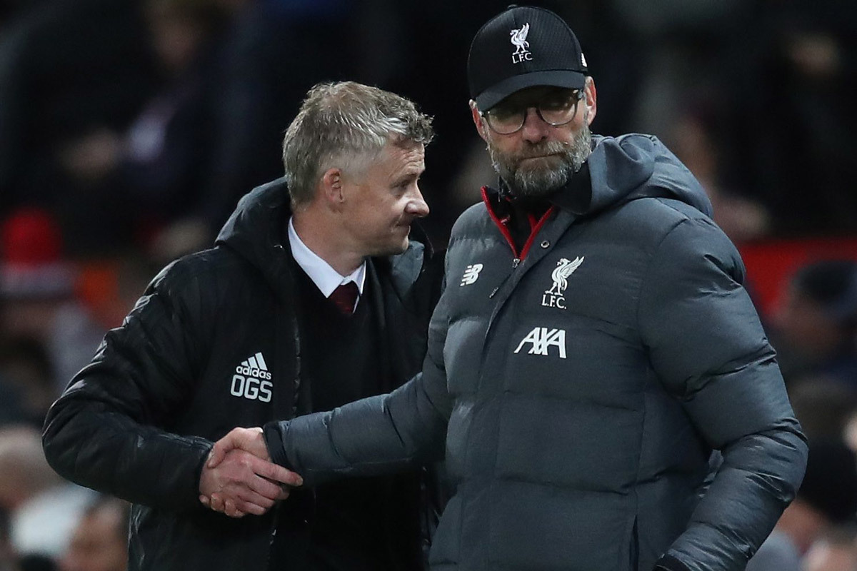 MU đấu Liverpool, Solskjaer ở đâu so với Klopp?