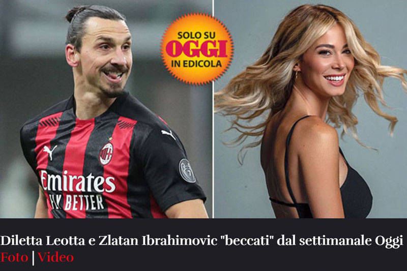 Ibrahimovic lại dính tin đồn ngoại tình với nữ MC