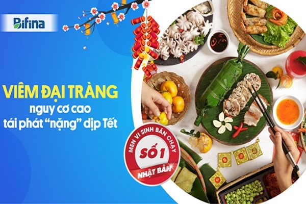 Giải pháp mới giúp người viêm đại tràng ‘êm bụng’ đón Tết