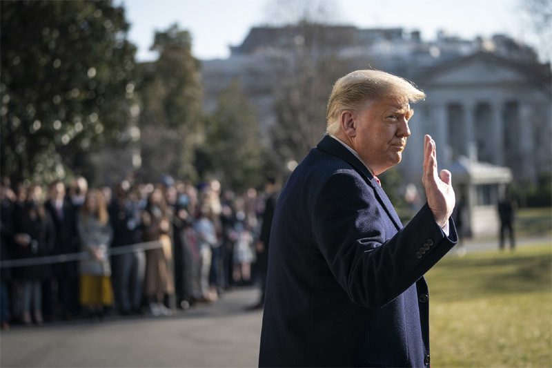 Hé lộ kế hoạch rời Nhà Trắng lần cuối của ông Trump