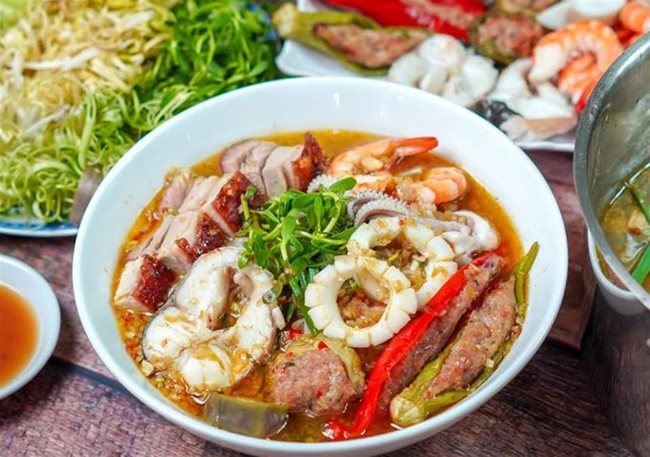 Unique fermented fish noodle soup