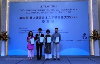Four Vietnamese authors awarded Inoue Yasushi Prize