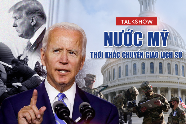 Talkshow tối nay: Nước Mỹ thời khắc chuyển giao lịch sử