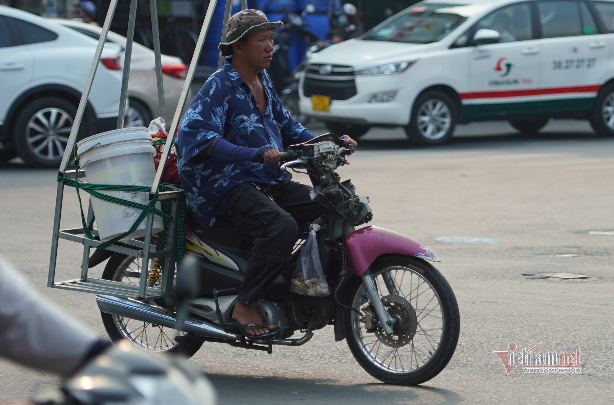 Outdated vehicles still run on streets of Saigon