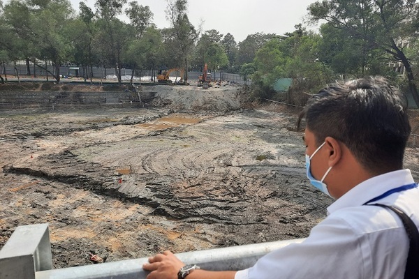 Xử lý gần 1.200 mét khối đất nhiễm dioxin tại sân bay Biên Hòa