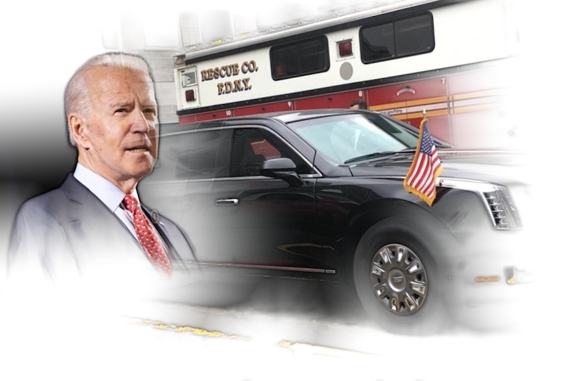 Những bí mật trên xe bọc thép của ông Joe Biden