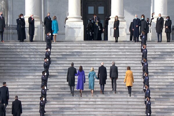 Hình ảnh lễ nhậm chức của Tổng thống Mỹ Joe Biden