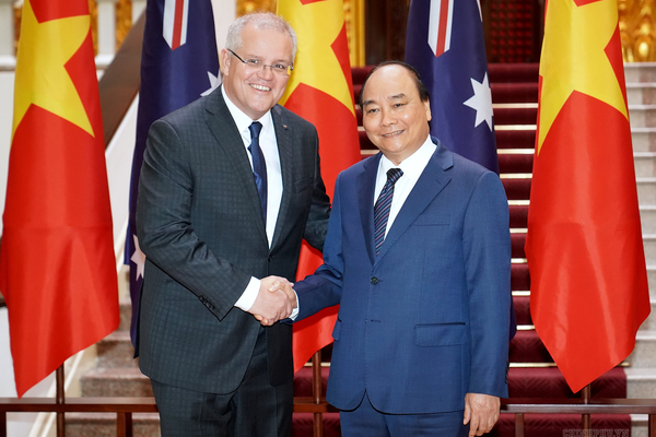 Thủ tướng Australia chúc mừng thành công vượt bậc của Việt Nam