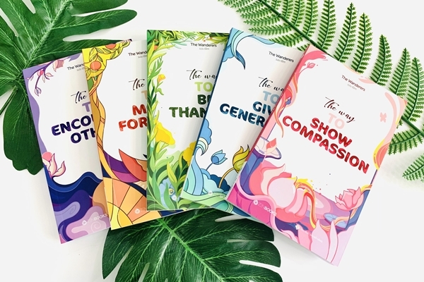 Giá trị của hạnh phúc trong bộ sách song ngữ 'The way'