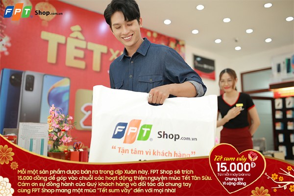 FPT Shop mang ‘Tết sum vầy’ đến những hoàn cảnh khó khăn