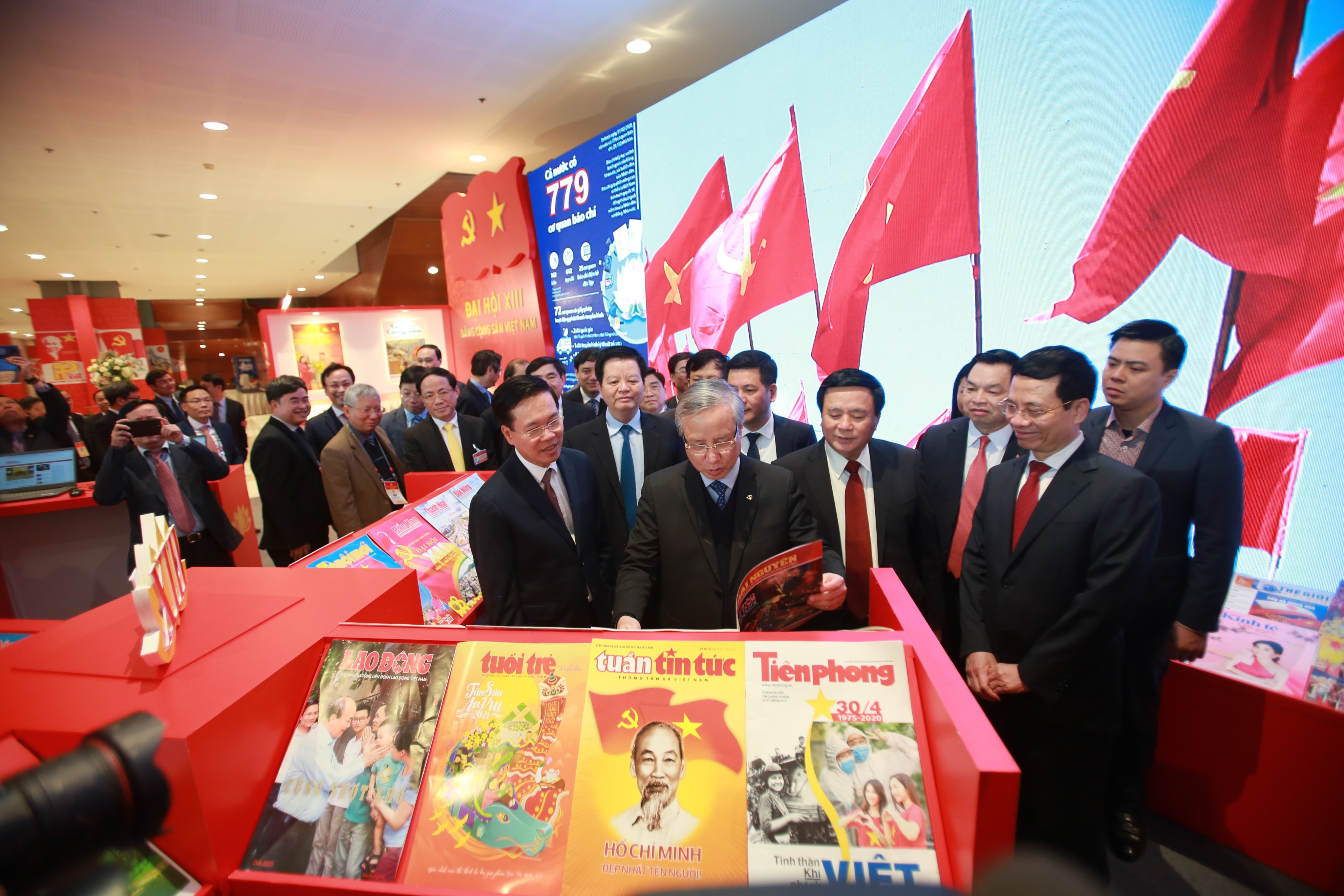 Khai trương trung tâm báo chí Đại hội Đảng phục vụ 500 phóng viên