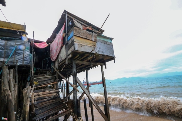 Xóm nhà chồ ở Nha Trang