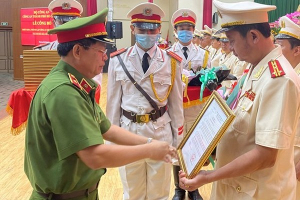 Đại tá Nguyễn Hoàng Thắng làm Trưởng Công an TP Thủ Đức