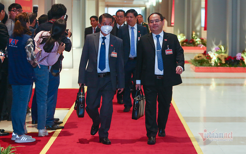 Các đại biểu dự phiên họp trù bị Đại hội Đảng XIII