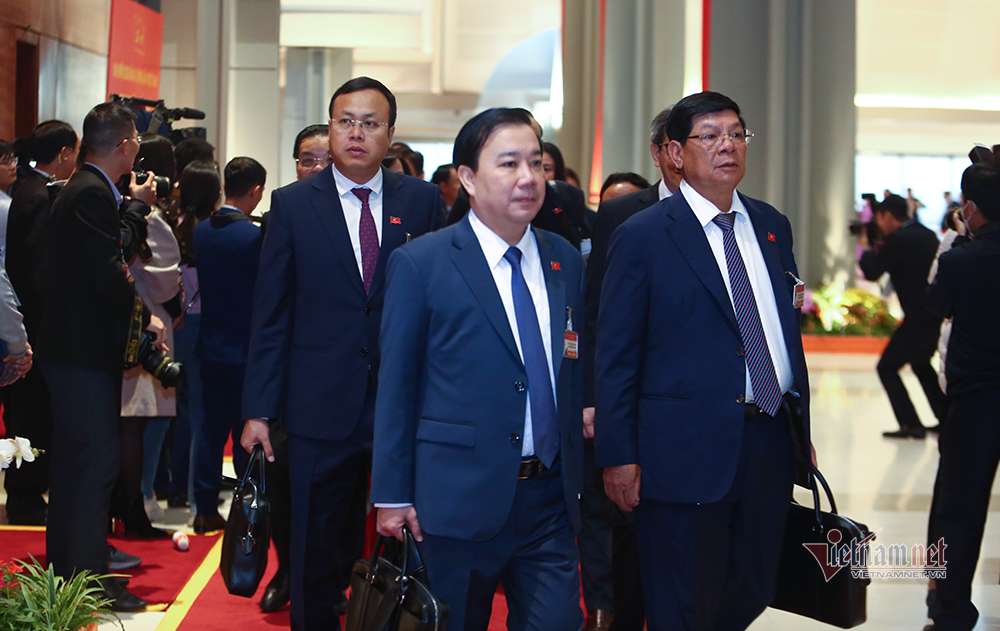 Các đại biểu dự phiên họp trù bị Đại hội Đảng XIII