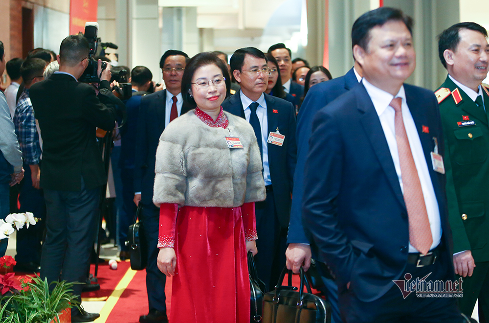 Các đại biểu dự phiên họp trù bị Đại hội Đảng XIII