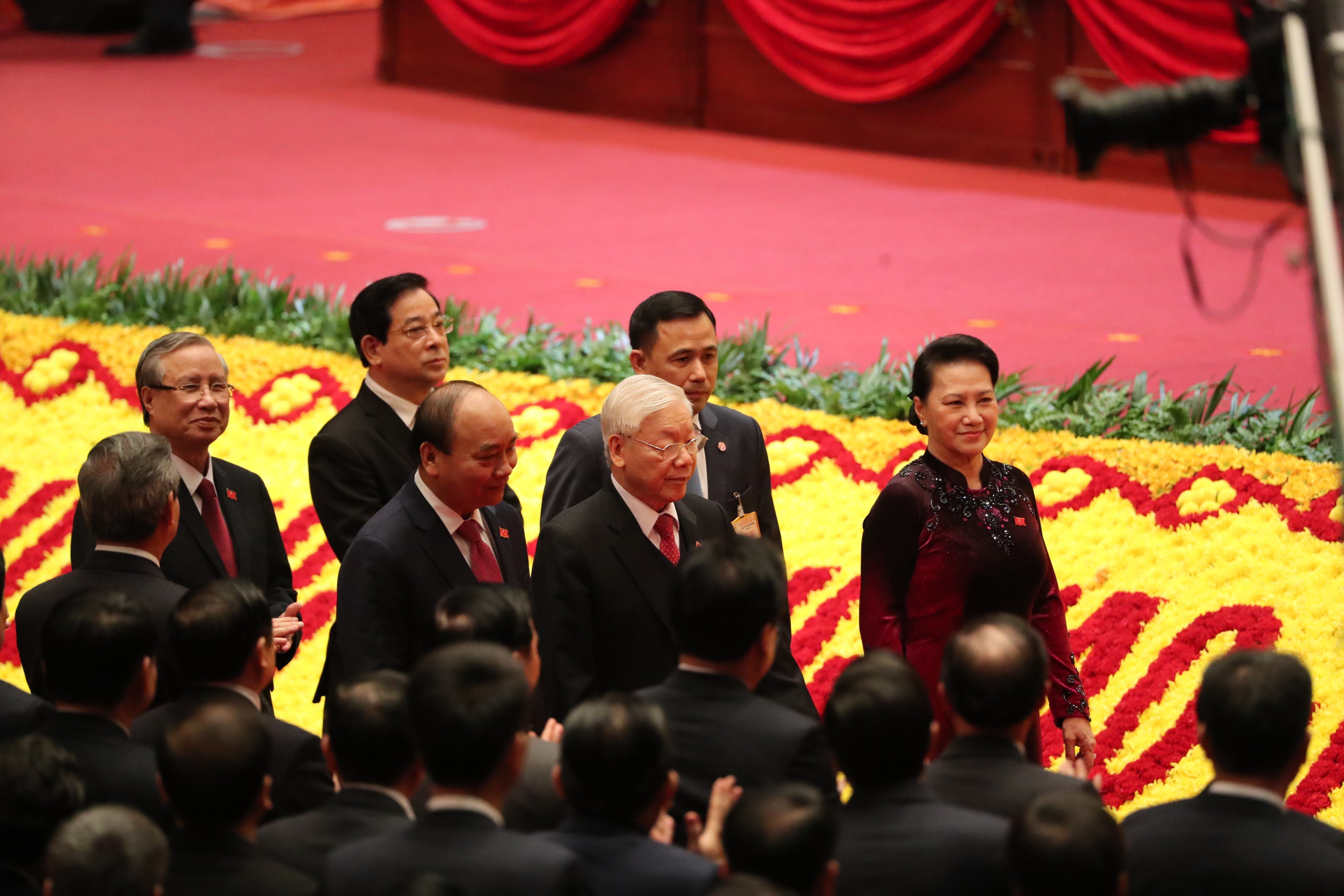 Các đại biểu dự phiên họp trù bị Đại hội Đảng XIII