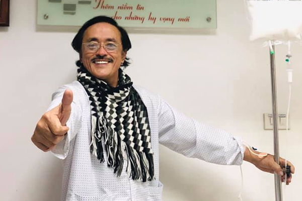 Nghệ sĩ Giang 'Còi': 'Tôi chỉ bị viêm họng, vài hôm là khỏi'
